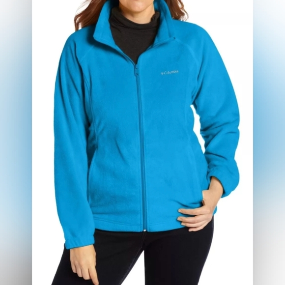 Columbia Benton Springs™ Full Zip Fleece Jacket - Plus Size 1X NWT MSRP $65 - Picture 1 of 8